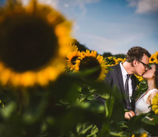 Beispiel: Hochzeitsfotos der besonderen Art, Foto: Robin Schimko Photography.