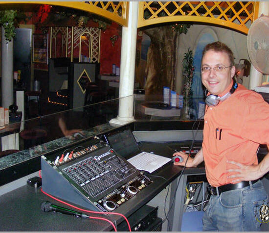 Beispiel: Partyradio DJ Thomas Ebner, Foto: Partyradio DJ Thomas Ebner.