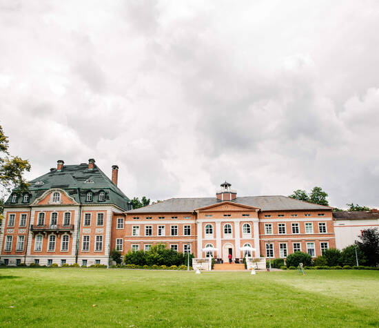 Ansicht des Schlosses vom Schlossgarten