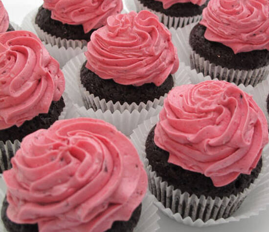 Beispiel:Vegane Cupcakes, Foto: Madame Miammiam