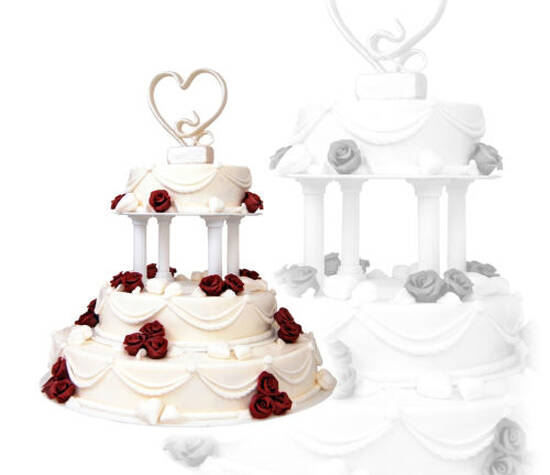 Beispiel: Hochzeitstorte, Foto: BLUNCK Pâtisserie Konditorei Chocolaterie.