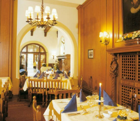 Beispiel: Restaurant Belier, Foto: Hotel Zum Ritter St. Georg. 