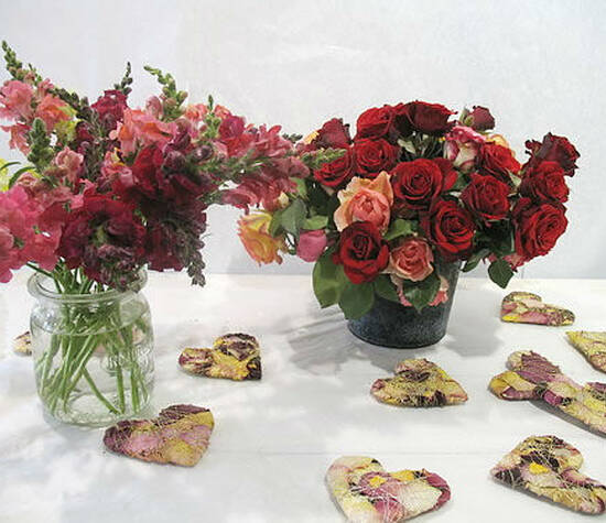 Beispiel: Florale Eventdekoration, Foto: Frankfurter Blumenbote.