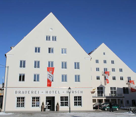 Beispiel: Außenansicht, Foto: AKZENT Brauerei Hotel Hirsch.