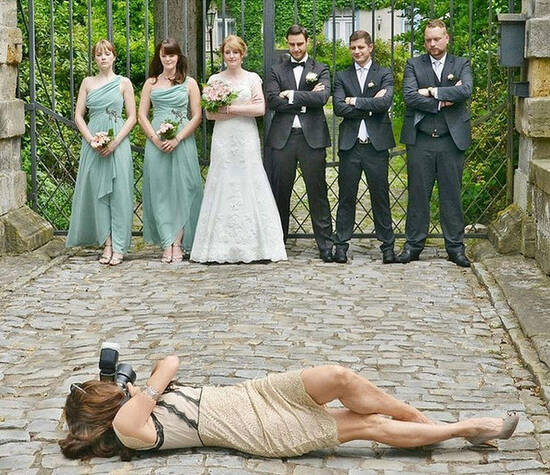 Die Hochzeitsfotografin bei der Abriet