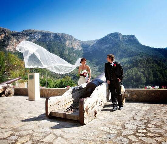 Beispiel: Hochzeitspaar auf Mallorca, Foto: T'estim.