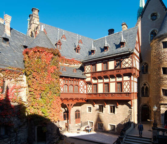 Beispiel: Aussenansicht, Foto: Schloss Wernigrode.