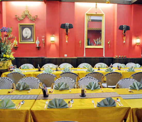 Beispiel: Festsaal, Foto: Restaurant Rim-Wang. 