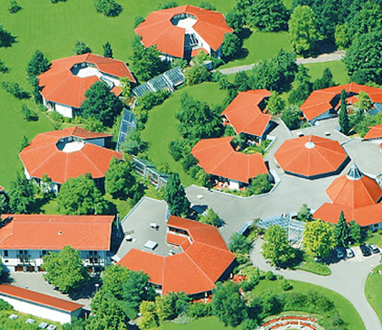 Beispiel: Luftaufnahme, Foto: Hohenwart Forum.