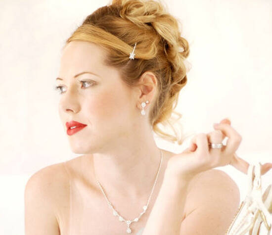 Beispiel: Wunderschönes Make-up für die Braut, Foto: Beautyside.net.