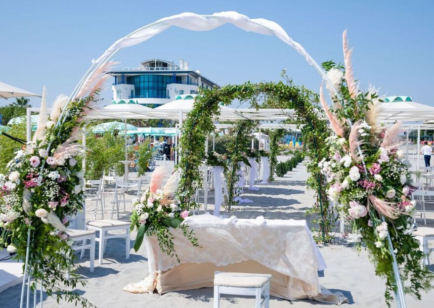 Blu Suite Resort Beach &amp; Spa: Einzigartige Lage für eure Hochzeit am Meer