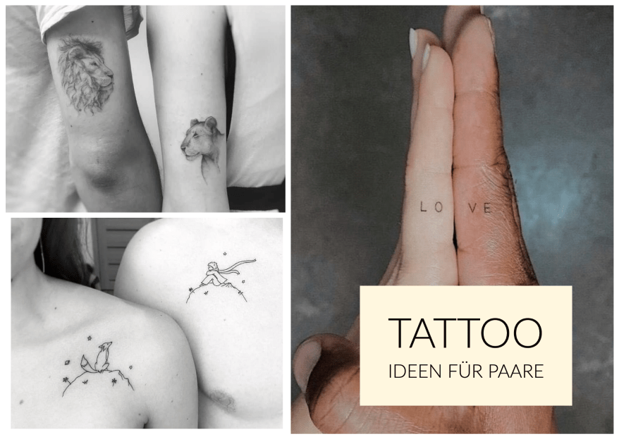 Tattoo Ideen für Paare: die schönsten Inspirationen für Eure gemeinsame Tätowierung!