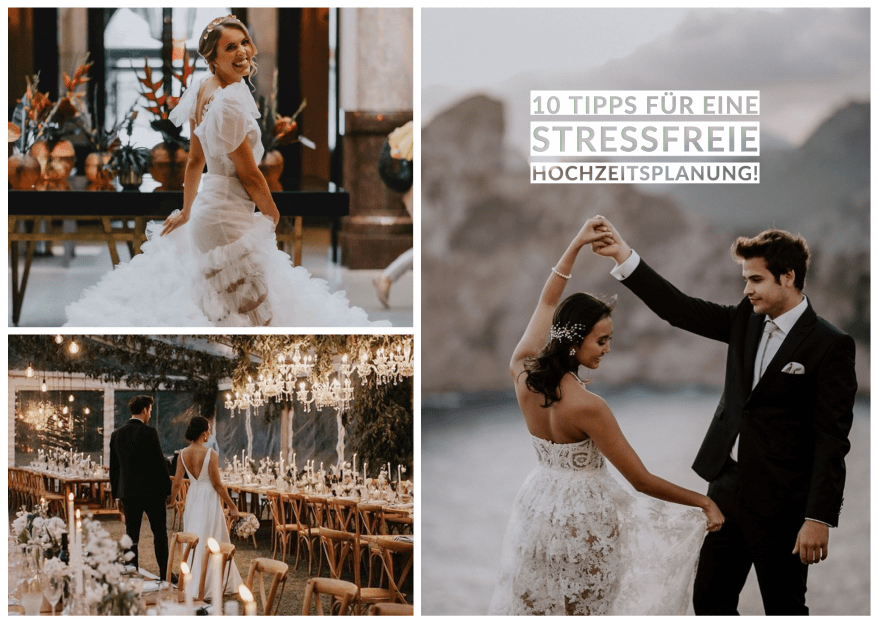 10 Tipps für eine stressfreie Hochzeitsplanung!
