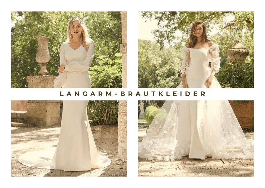 6 Arten von Langarm-Brautkleidern für die Herbst- oder Winterhochzeit!