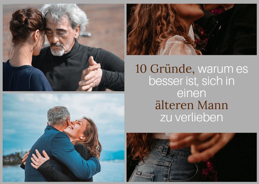 10 Gründe, warum es besser ist, sich in einen älteren Mann zu verlieben