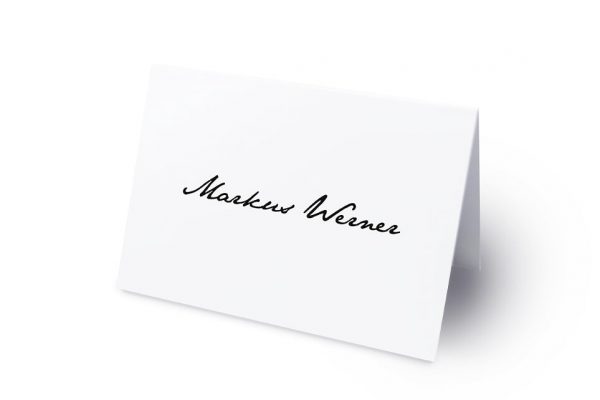 Hochzeitspapeterie Tischkarte Natalia Kiss