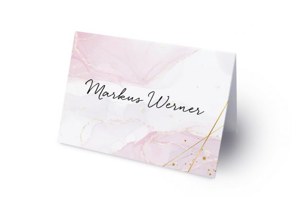 Hochzeitspapeterie Tischkarte Vanessa Love