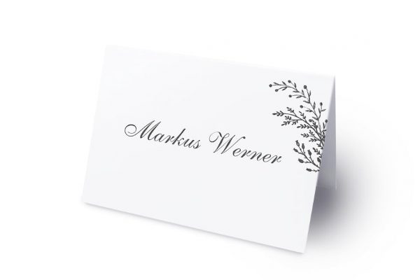 Hochzeitspapeterie Tischkarte Patricia Eternal