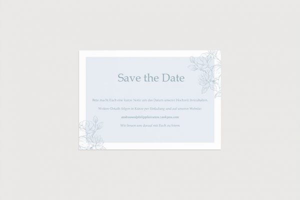 Hochzeitspapeterie Save the Date Claudia Love