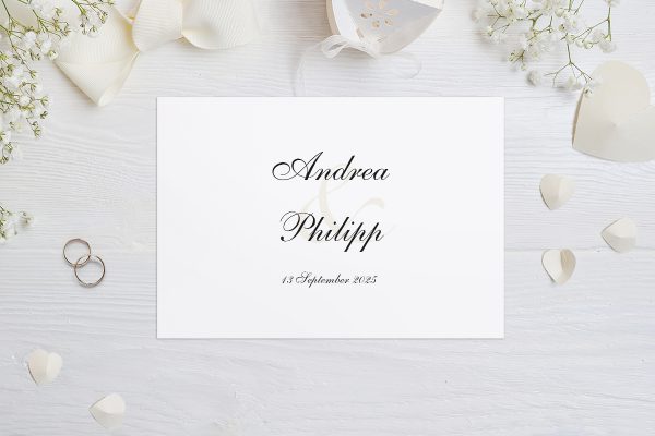 Hochzeitseinladungen Hochzeitseinladungen Amelia Eternal