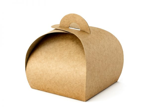 Beutel und Kästchen Kraftpapier Karton Box: 10 Stück