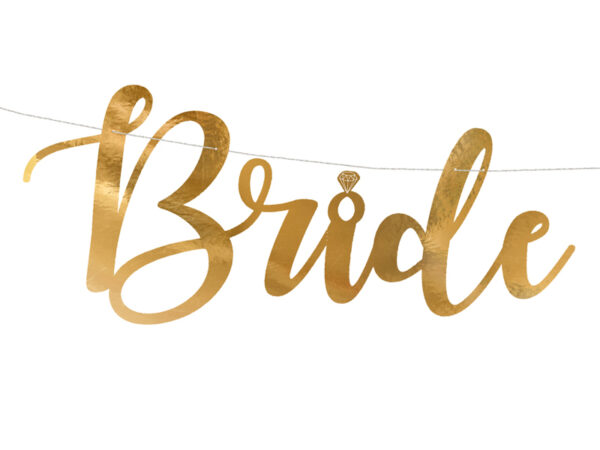 Dekoration Junggesellinnenabschied Brautkranz "Bride To Be": "Bride To Be".