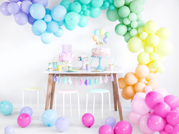 Babyshower Hellrosa Hochzeit Party Luftballons: 100 Stk.